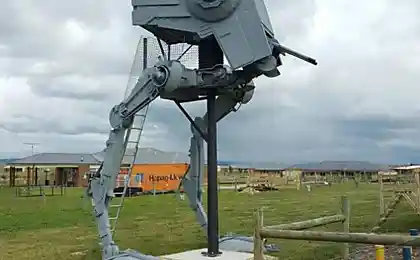 Самодельный шагоход AT-ST