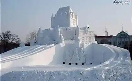 Скульптури з снігу (30 фото)