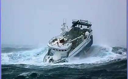 Легкое волнение моря