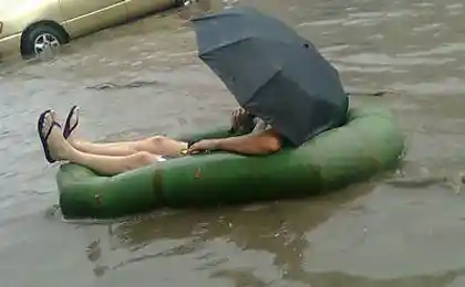 Дождик в Томске