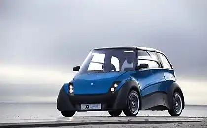 QBEAK - електричний автомобіль потужністю 300 кілометрів і перспективний 800