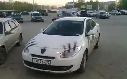 Автомобильная месть (3 фотографии)