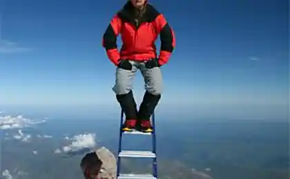 Стремянка на Эльбрусе