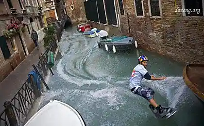Турнир по wakeboarding в Венеции