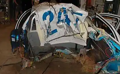 Поліцейські автомобілі, які не пощастило