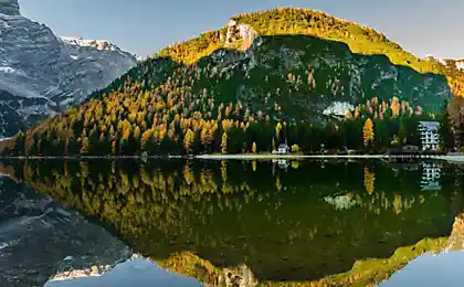 Пейзажи отраженные в воде