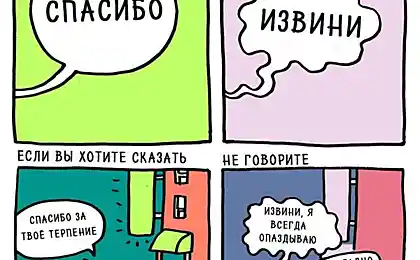 Хватит извиняться. Лучше говорите «спасибо»