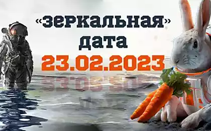 Зеркальная дата 23.02.2023 в год Кролика обещает фантастические перемены