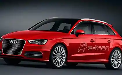 А3 E-Tron – подзаряжаемый концептуальный гибрид от Audi