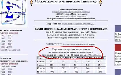 Математическая олимпиада для.. лингвистов!