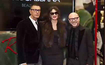 Моника Белуччи прибыла на открытие корнера Dolce&amp;Gabbana в Москве