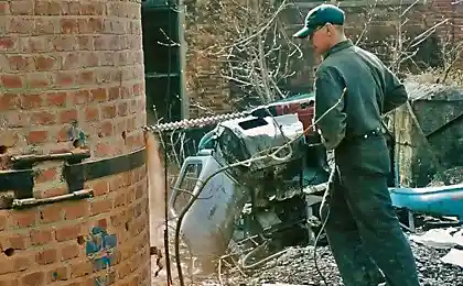 Снос заводских труб