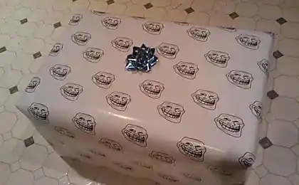 Идеальная упаковка на новогодний подарок!