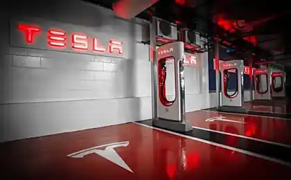 Використання накладних станцій для власників електромобілів Tesla буде оплачено