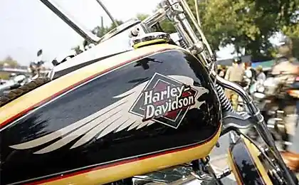 Harley Parade в Гамбург