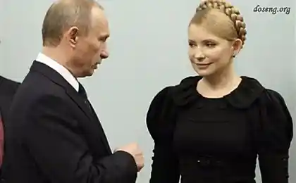 Долгожданная встреча Тимошенко с Путиным