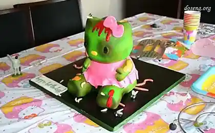 Вот это тортик на день рождение,жесть!