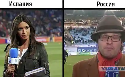 Различия в жизни футбола