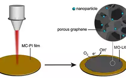 Учёные сделали из графена катализатор, добавив наночастицы металлов
