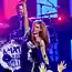 Аврил Лавин (Avril Lavigne) встретила Новый Год на Таймс-Сквер