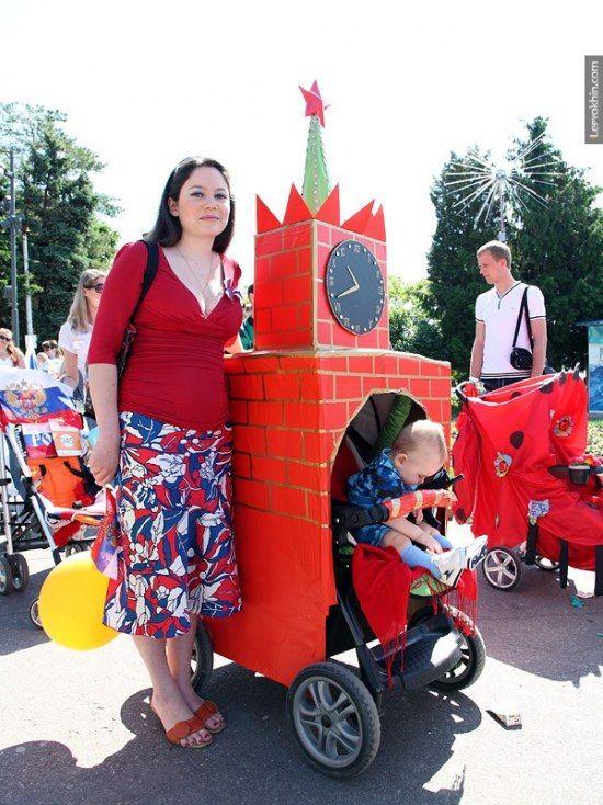 Парад детских колясок в Волгограде