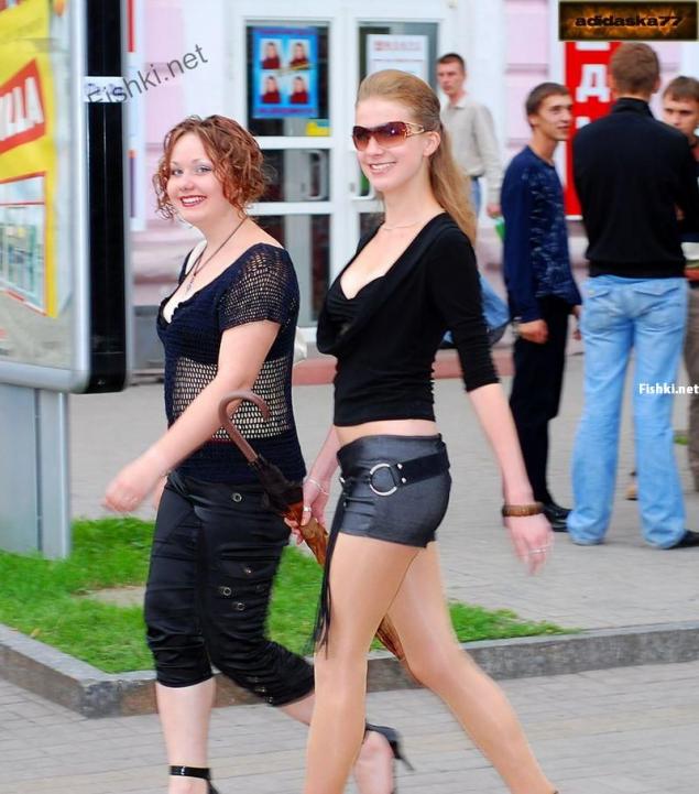 Летние девушки в Москве