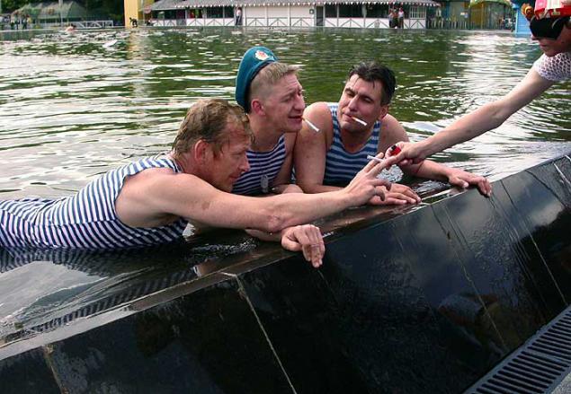 День десантника в Парке Горького 2.08.2006