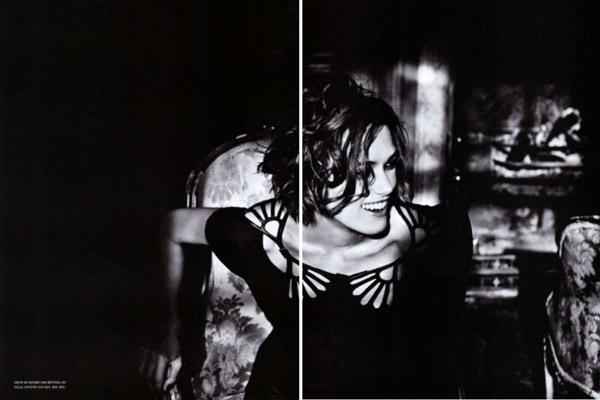 Кира Найтли в Vogue Italia