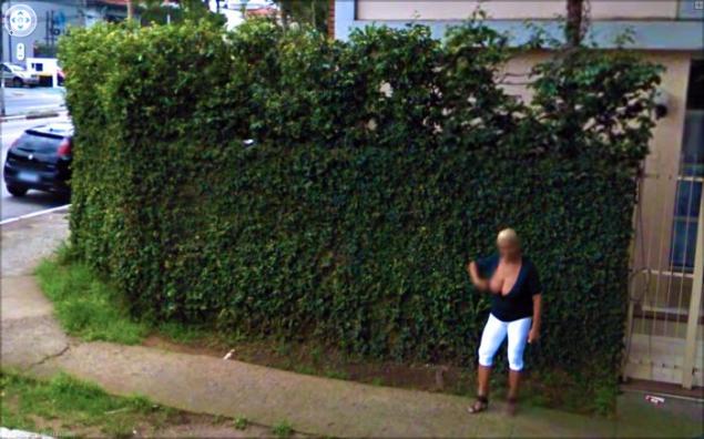 Снимки с Google Street View (120 фото)