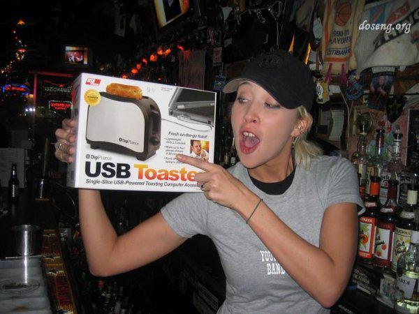 Забавный USB девайс (3 фото)