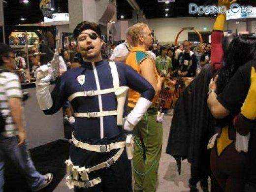 Фанаты комиксов на фестивале Comic Con-2008