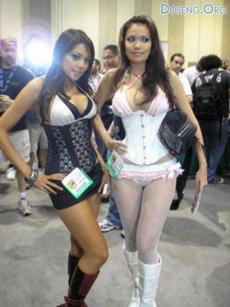 Фанаты комиксов на фестивале Comic Con-2008