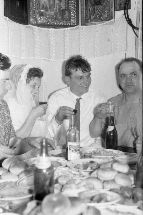Сельская свадьба в Рязанской области в далеком 1964 году