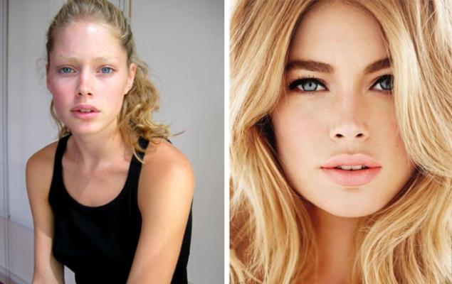 Victoria S Secret Angels Before And After Makeup Saubhaya Makeup