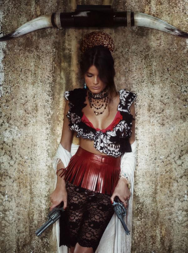Изабели Фонтана (Isabeli Fontana) в фотосессии для журнала «Vogue»
