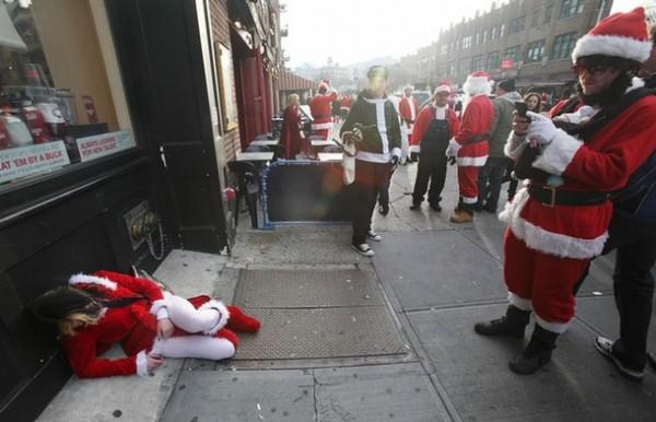 Фестиваль Санта Клаусов «Santacon»