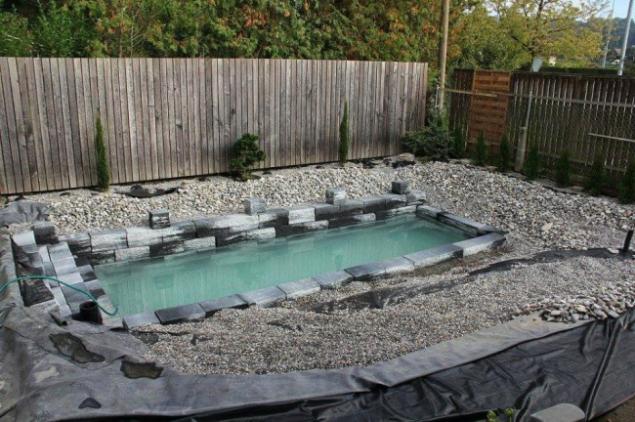 如何使一个华丽的游泳池在后院。这是真实的！                                     Bashny.Net