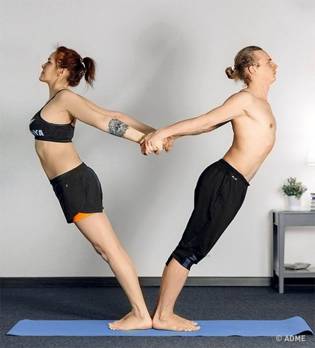 12 Yoga Poses For Two People Who Learn To Trust Each Other Page 1