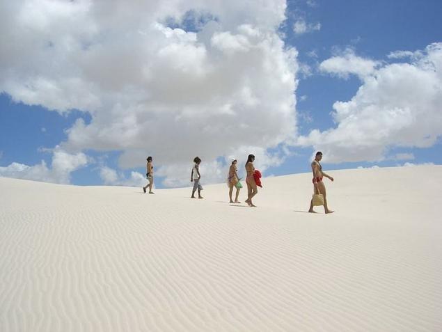 Райские белые пески Lencois Maranhenses