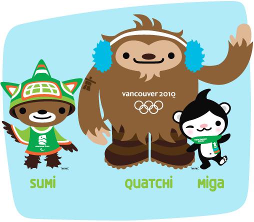 2010冬奥会吉祥物图片