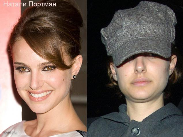 Hollywood stars without makeup. 
